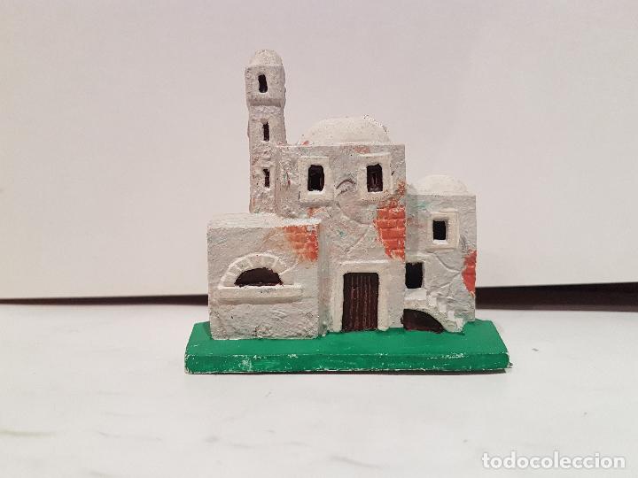 Figuras de Pres&eacute;pios: antigua casa belen nacimiento a&ntilde;os 60/70 PVC buen estado ver fotos