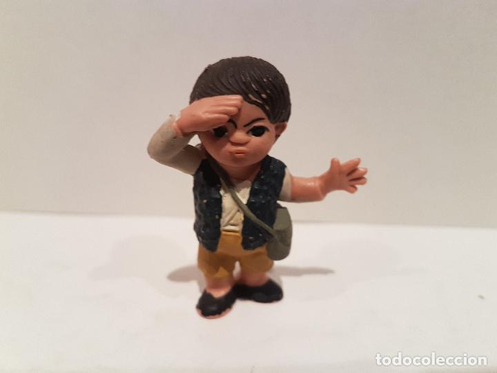 Figuras de Pres&eacute;pios: antigua figura del belen pech hermanos nacimiento a&ntilde;os 60/70 PVC buen estado ver fotos