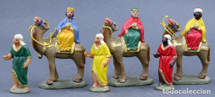 Reyes Magos Camellos Con Pajes Belén Nacimiento Vendido En Venta Directa 155938850 