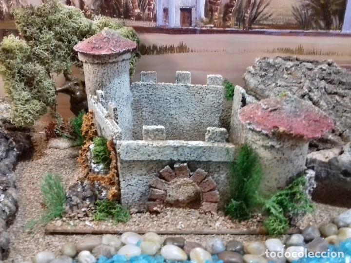 Figuren f&uuml;r Weihnachtskrippen: Castillo Corcho peque&ntilde;o. Figuras Belen