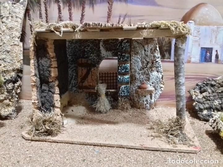 Figuren f&uuml;r Weihnachtskrippen: Portal De belen. Figuras Belen