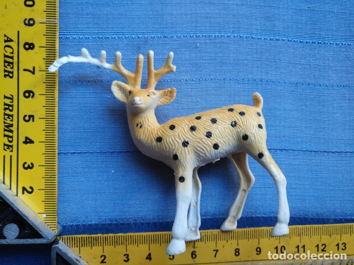 Figuren f&uuml;r Weihnachtskrippen: FIGURA PARA PORTAL DE BELEN NAVIDAD NACIMIENTO MISTERIO plastico duro o pvc - ANIMAL ZOO