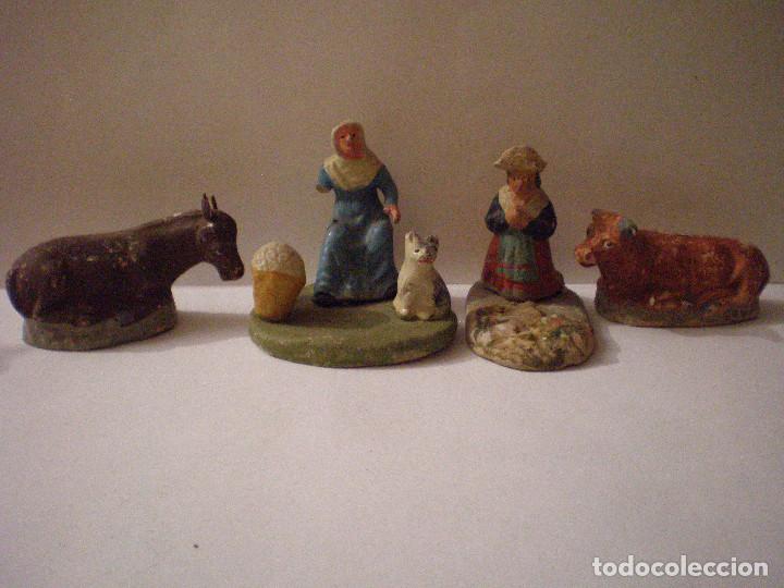 Figuren f&uuml;r Weihnachtskrippen: Figuras de Bel&eacute;n antiguas