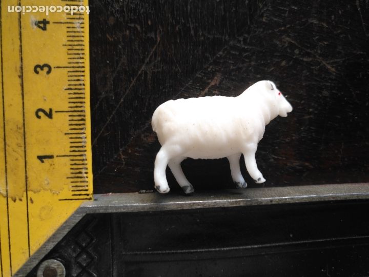 Statuine di Presepe: FIGURA PARA PORTAL DE BELEN PLASTICO DURO - GRANJA - ANIMALES - OVEJA
