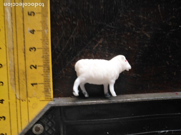 Statuine di Presepe: FIGURA PARA PORTAL DE BELEN PLASTICO DURO - GRANJA - ANIMALES - OVEJA