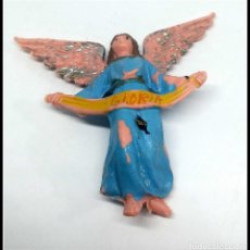 Figuras de Belén: FIGURA BELEN PLASTICO PECH OLIVER O SIMILAR ANGEL ANUNCIACION. Lote 174513262