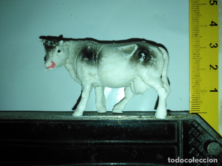 Figurines pour Cr&egrave;ches de No&euml;l: antigua figura portal de belen plastico duro - ver medida en foto