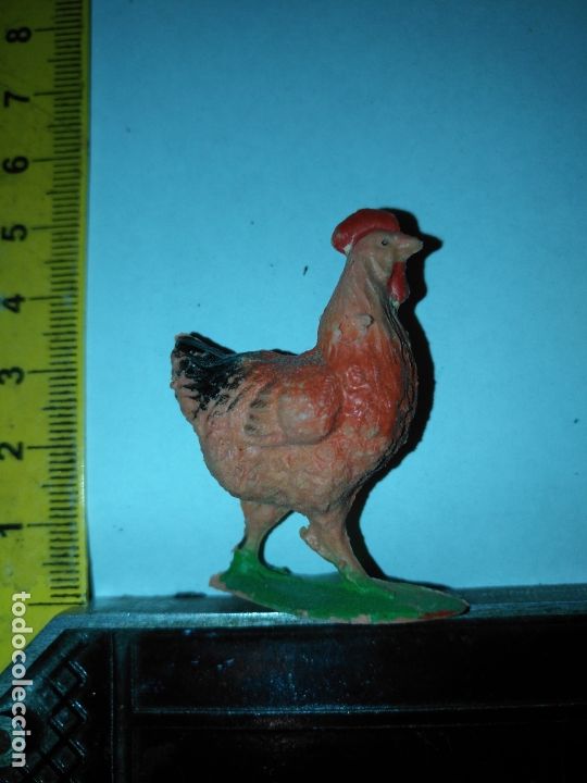 Figures of Bethlehem: OFERTAS POR LOTES GRANDES - ANTIGUA FIGURA DE BELEN PLASTICO DURO A&Ntilde;OS 70 ANIMAL GRANJA