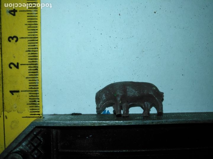Figures of Bethlehem: OFERTAS POR LOTES GRANDES - ANTIGUA FIGURA DE BELEN PLASTICO DURO A&Ntilde;OS 70 ANIMAL GRANJA