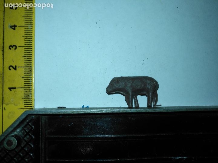 Figures of Bethlehem: OFERTAS POR LOTES GRANDES - ANTIGUA FIGURA DE BELEN PLASTICO DURO A&Ntilde;OS 70 ANIMAL GRANJA