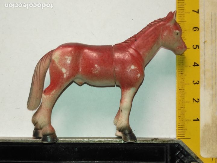 Figuren f&uuml;r Weihnachtskrippen: figura plastico para portal de belen granja circo - ANIMALES -  caballo