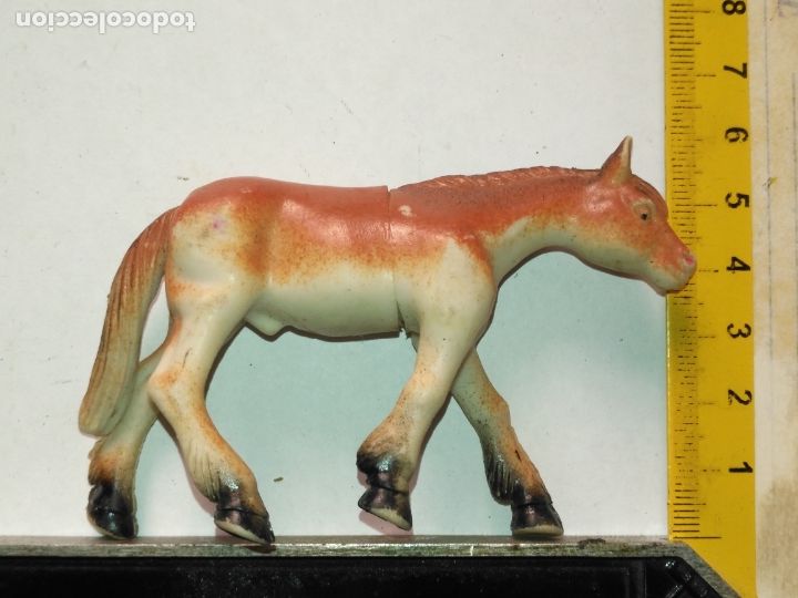Figuren f&uuml;r Weihnachtskrippen: figura plastico para portal de belen granja circo - ANIMALES - caballo