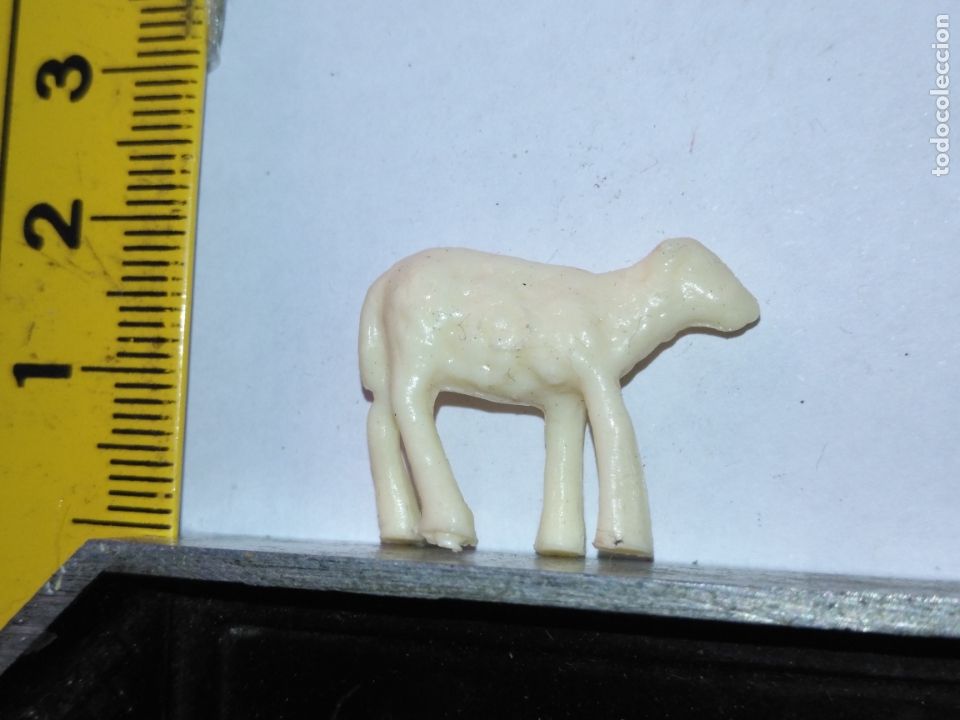 Statuine di Presepe: Figura portal de belen nacimiento plastico duro pvc cabezon animales