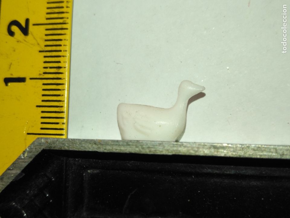 Figuren f&uuml;r Weihnachtskrippen: Figura portal de belen nacimiento plastico duro pvc cabezon animales