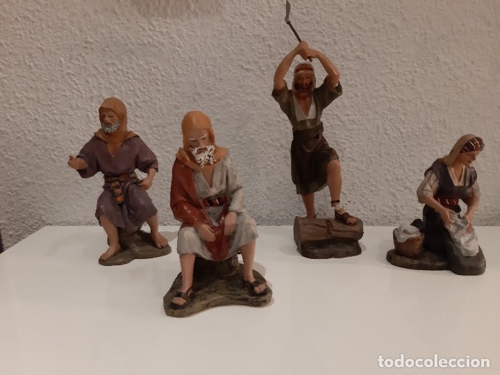 Figuras de Bel&eacute;n: pastores Mayo Lebrija