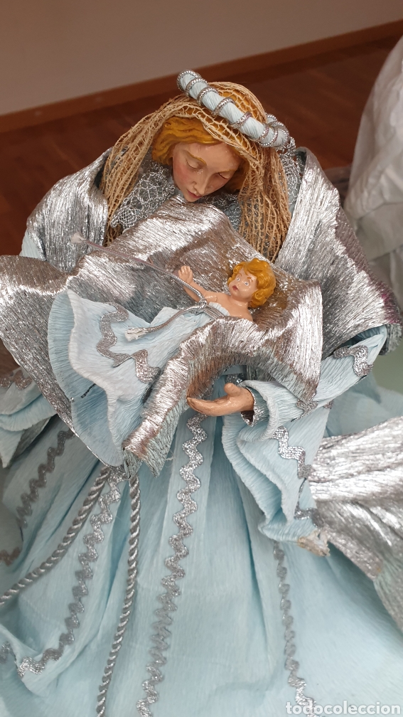Figuras de Bel&eacute;n: Bel&eacute;n artesano de papel cach&eacute; - Foto 2