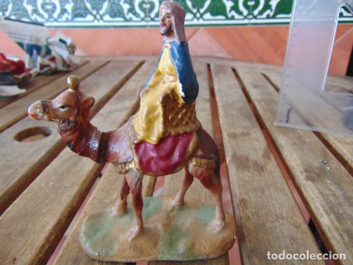 Los Tres Reyes Magos Figuras De Belen En Estuco Comprar Figuras De Belén Antiguas Y De 