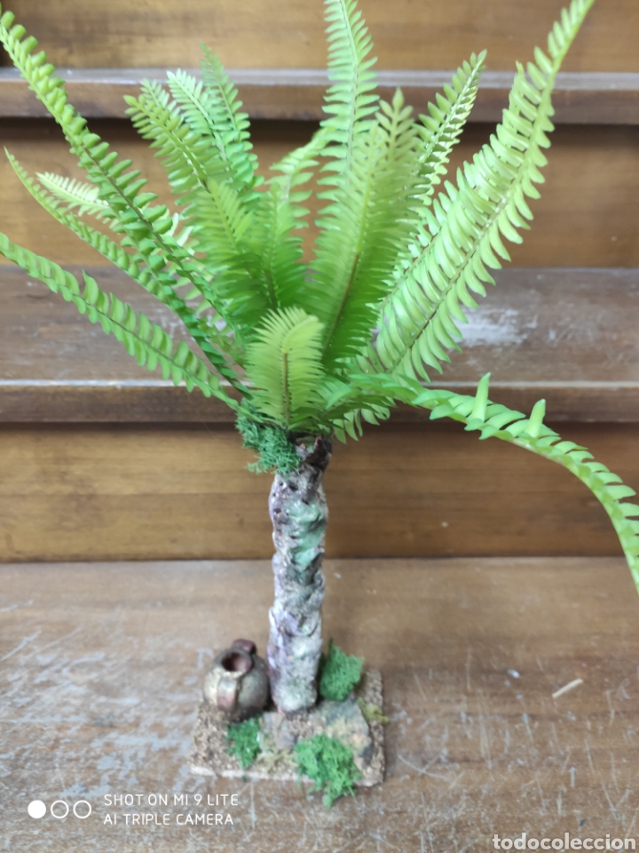 Figuren f&uuml;r Weihnachtskrippen: Palmera 40 cm tronco barro