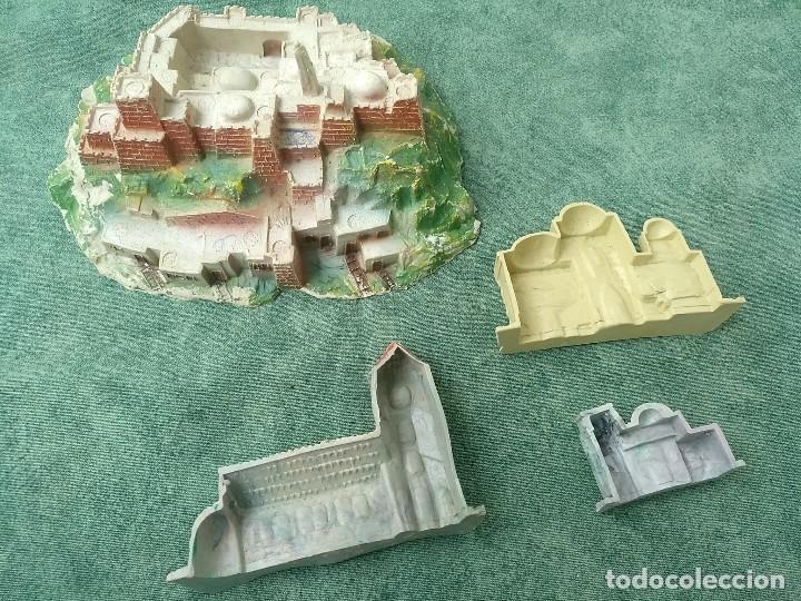 Figuras de Bel&eacute;n: LOTE ANTIGUOS EDIFICIOS CIUDAD BEL&Eacute;N PL&Aacute;STICO - Foto 4