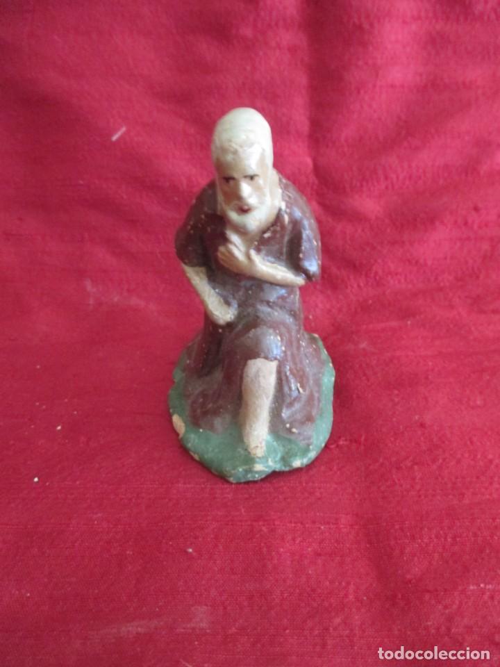 Figuras de Bel&eacute;n: PASTOR BARRO 7 X 6 CM - Foto 2