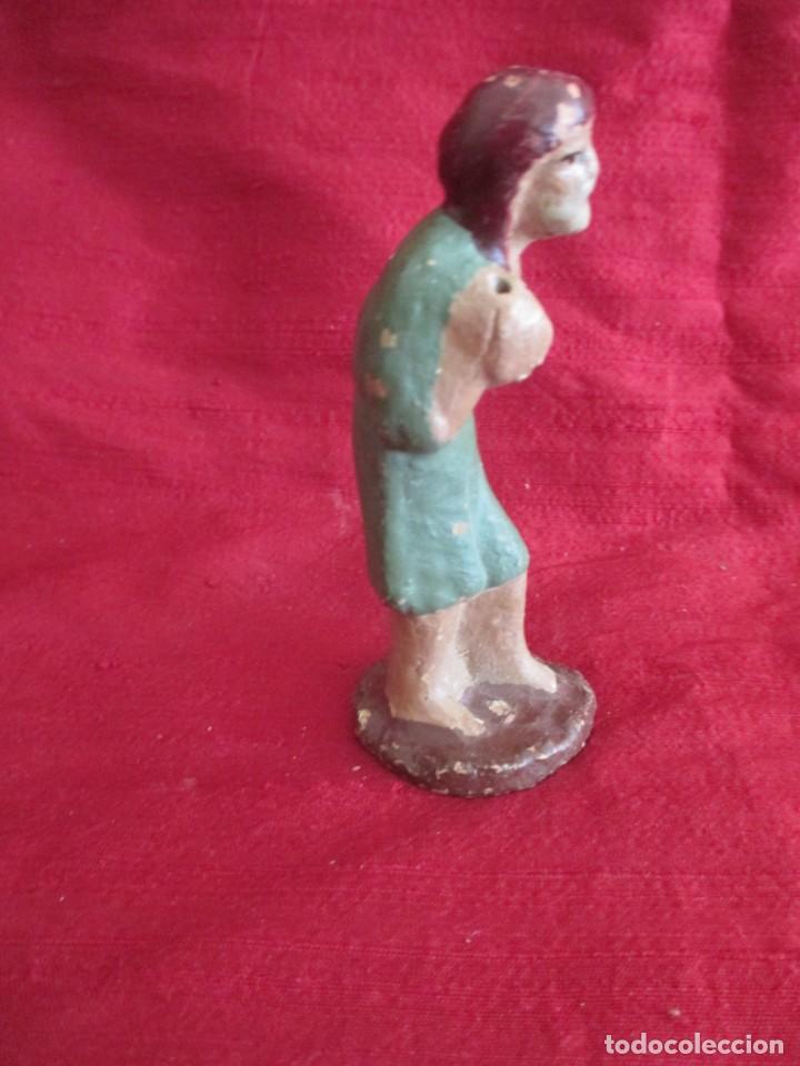 Figuras de Bel&eacute;n: PASTOR BARRO 8 X 3 CM - Foto 3