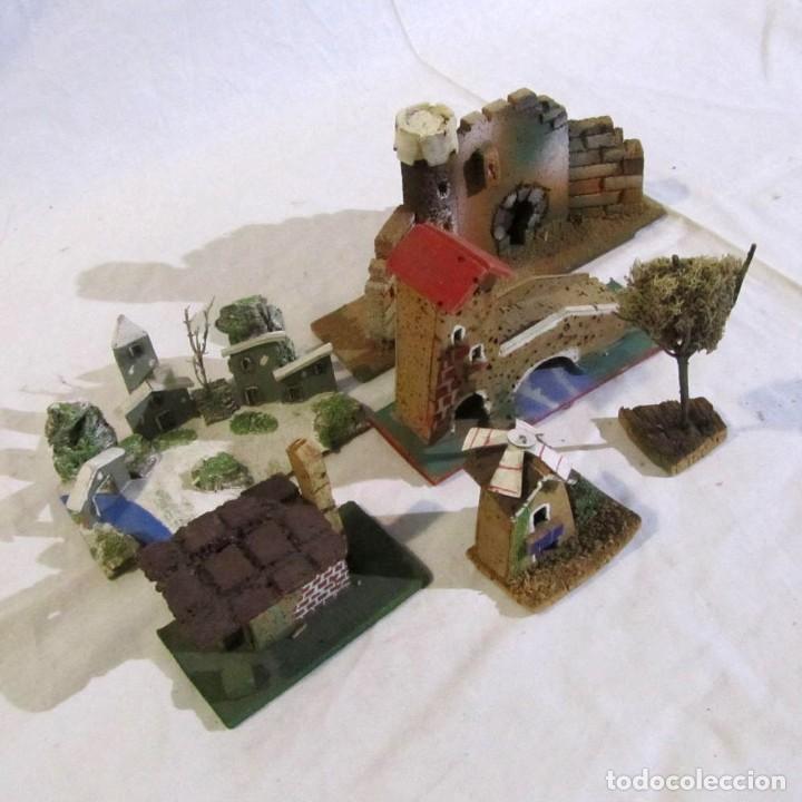 Figuras de Bel&eacute;n: Conjunto de elementos de corcho para belen - Foto 1
