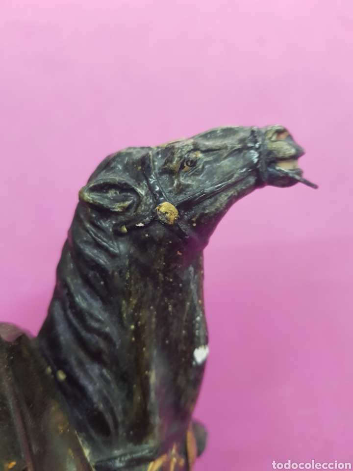 Figuras de Bel&eacute;n: Rey Mago a caballo antiguo - Foto 5