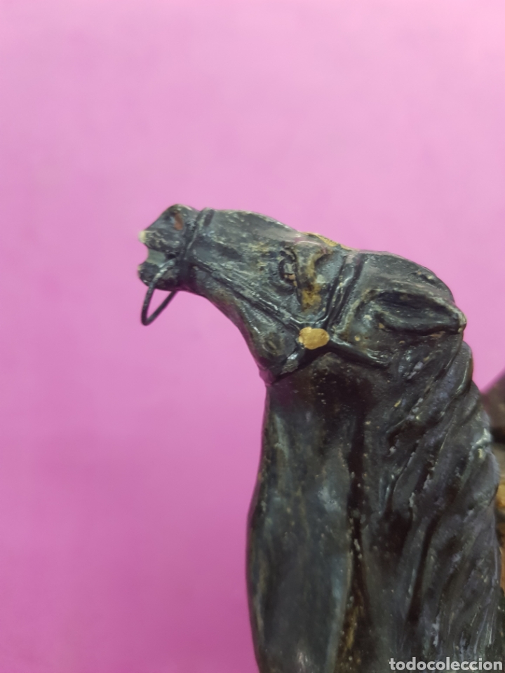 Figuras de Bel&eacute;n: Rey Mago a caballo antiguo - Foto 6