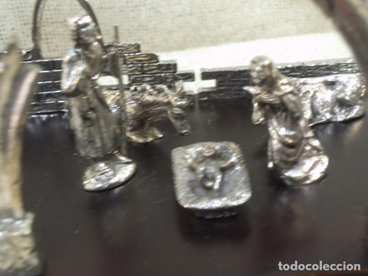 Figuras de Bel&eacute;n: NACIMIENTO - MINI - ( PLATEADO ) - Foto 10
