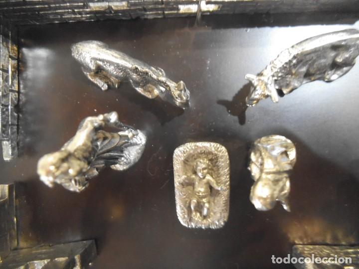Figuras de Bel&eacute;n: NACIMIENTO - MINI - ( PLATEADO ) - Foto 7