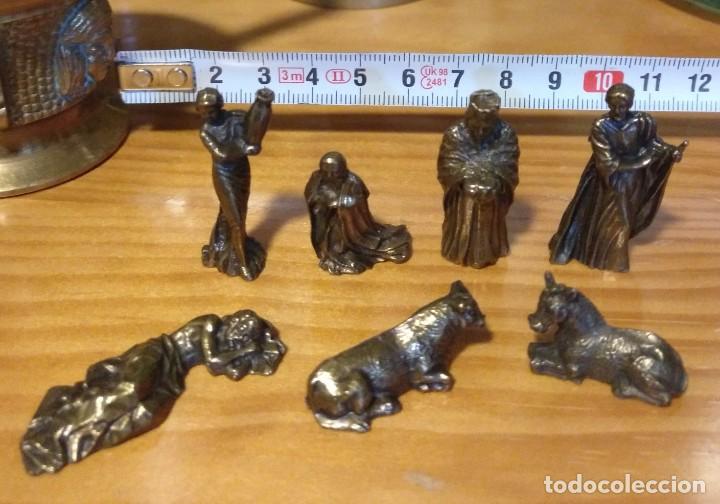 Figuras de Bel&eacute;n: PRECIOSAS FIGURAS DE BRONCE MACIZO - Foto 2