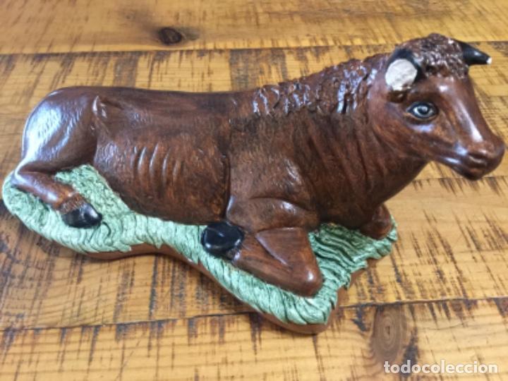 Figuras de Bel&eacute;n: BUEY - FIGURA DE BEL&Eacute;N-CON SELLO O FIRMA DEL FABRICANTE