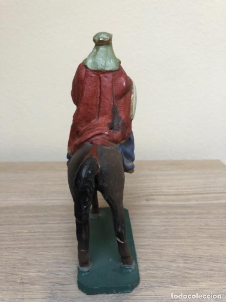 Figuras de Bel&eacute;n: REY MELCHOR A CABALLO - Foto 3