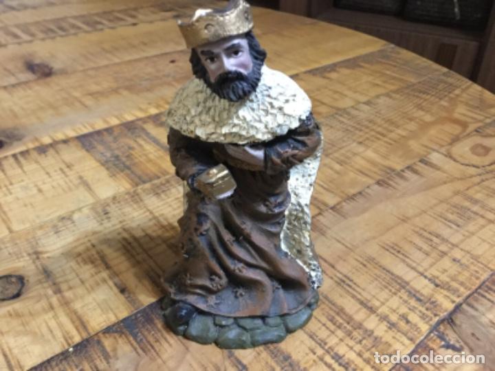 Figuren f&uuml;r Weihnachtskrippen: REY MAGO - FIGURA DE BEL&Eacute;N - FABRICADO EN RESINA
