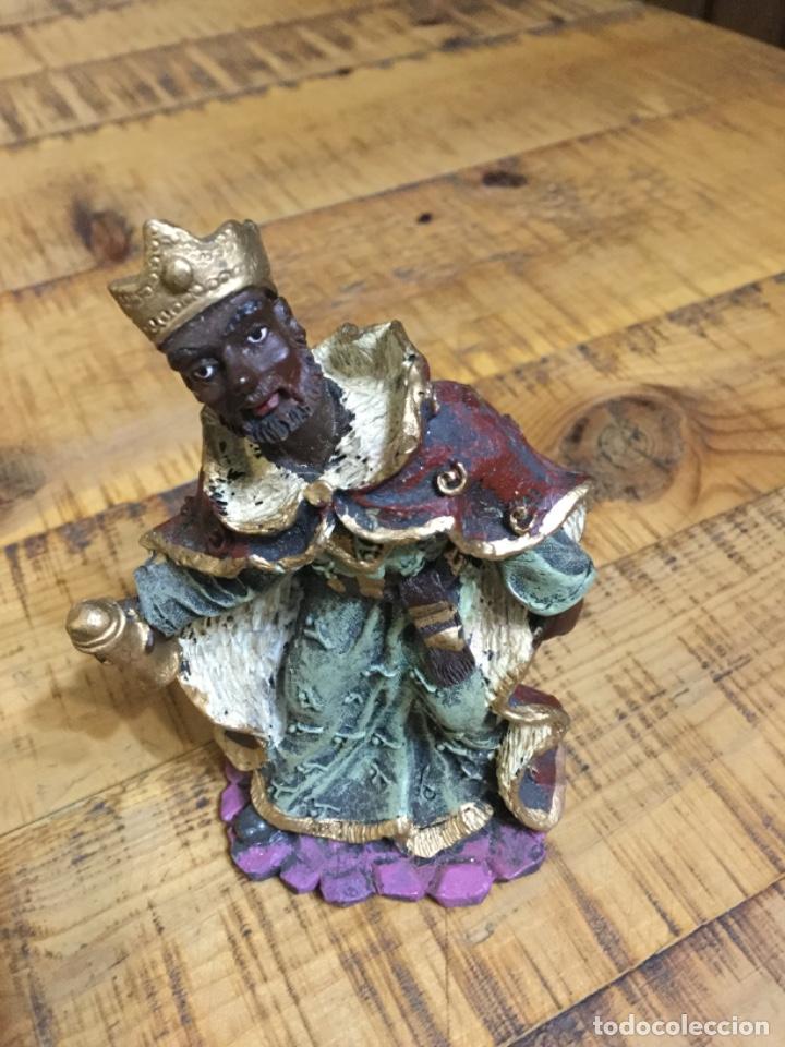 Figuren f&uuml;r Weihnachtskrippen: REY MAGO - FIGURA DE BEL&Eacute;N - FABRICADO EN RESINA