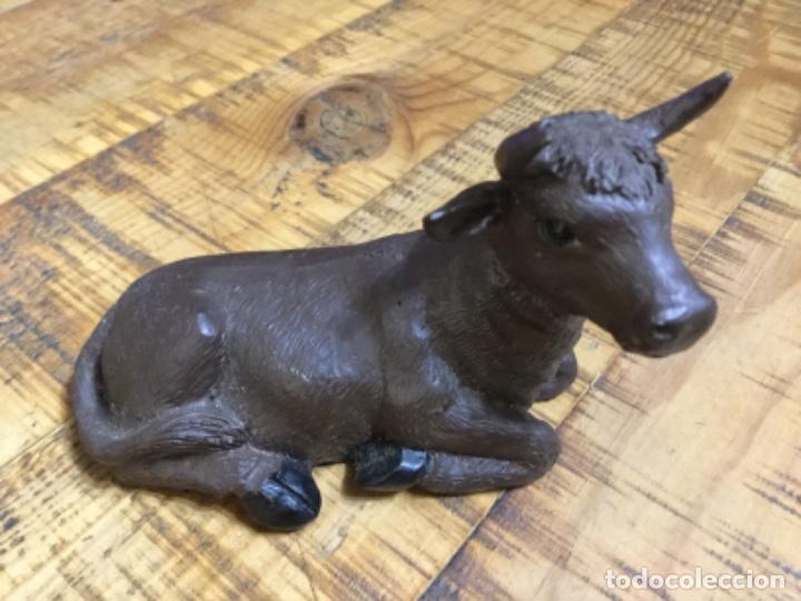 Figuren f&uuml;r Weihnachtskrippen: BUEY - FIGURA DE BEL&Eacute;N - FABRICADO EN RESINA