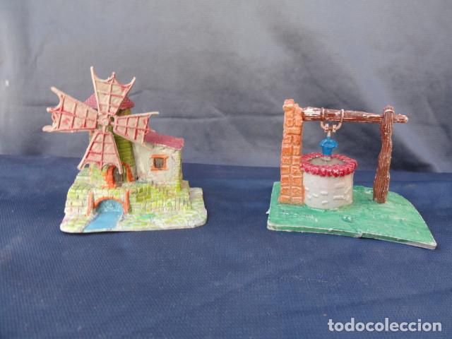 Figurines pour Cr&egrave;ches de No&euml;l: FIGURAS PESEBRE BEL&Eacute;N PL&Aacute;STICO - MOLINO Y POZO -.