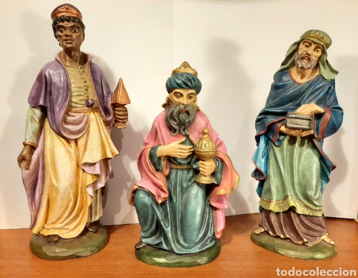 Figuras de Bel&eacute;n: Conjunto Reyes Magos - Foto 1