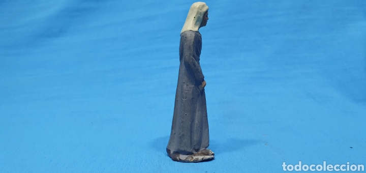 Figuras de Belén: FIGURA DE BELÉN - EN BARRO TERRACOTA - 7,5 cm de alto - Foto 5 - 259246600