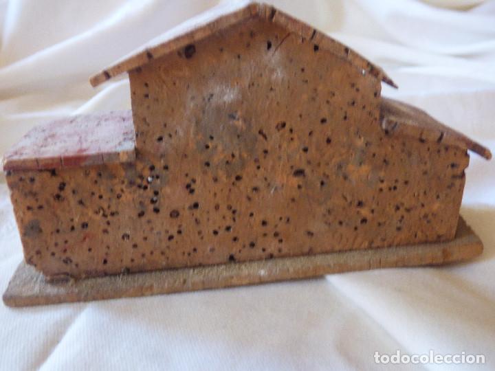 Figuras de Bel&eacute;n: Casa de corcho,Belen. - Foto 2