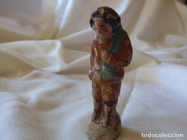 Figuras de Bel&eacute;n: Pastor de barro,Belen. - Foto 1