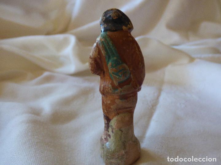 Figuras de Bel&eacute;n: Pastor de barro,Belen. - Foto 2