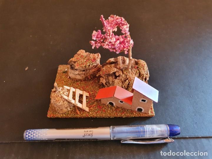 Figuras de Bel&eacute;n: Complemento para pesebre en corcho y madera - Foto 2
