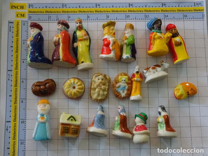 25 Figuritas De Belén Sorpresa Para Roscón De Reyes - Reyes Magos, Niño Jesús, Animales - Decoración Navideña En Resina