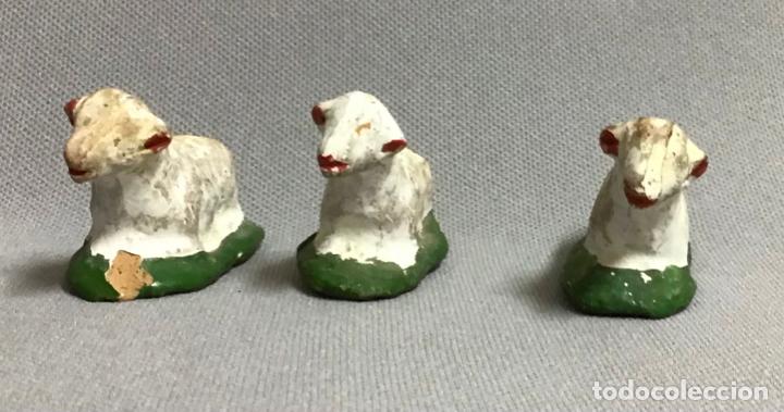 Figuras de Bel&eacute;n: ANTIGUO CONJUNTO DE PESEBRE - Foto 13