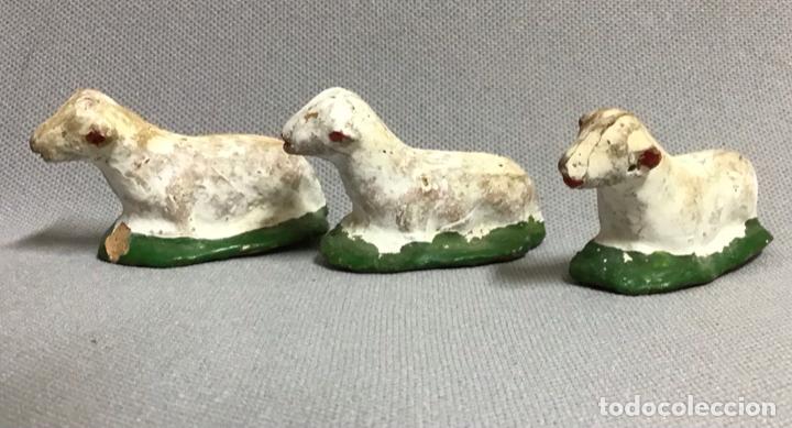 Figuras de Bel&eacute;n: ANTIGUO CONJUNTO DE PESEBRE - Foto 14