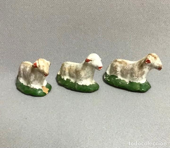 Figuras de Bel&eacute;n: ANTIGUO CONJUNTO DE PESEBRE - Foto 16