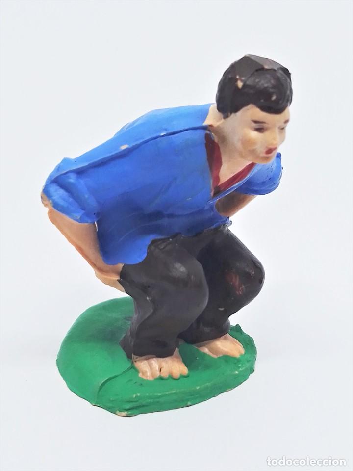 Figurine Caganer Pour Crèche De Noël - Céramique, 10x6x6 Cm, Décoration Traditionnelle Espagnole, Santons