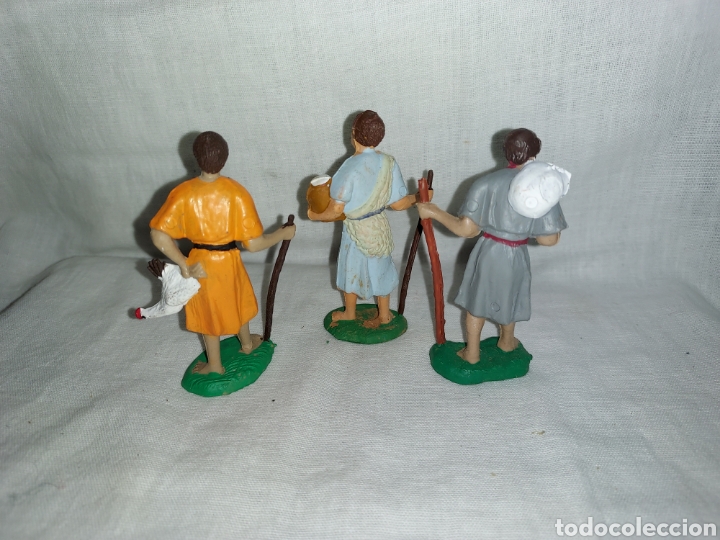 Figuras de Bel&eacute;n: 3 FIGURAS DE BELEN PLASTICO DURO - Foto 3
