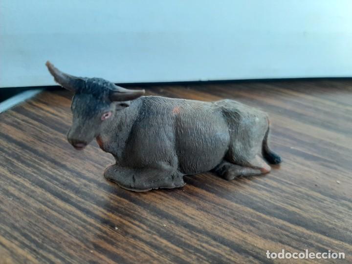 Figurines pour Cr&egrave;ches de No&euml;l: Antiguo Buey en pl&aacute;stico